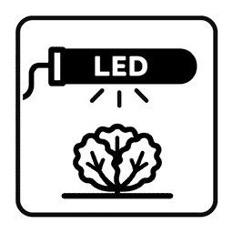 植物育成LEDランプ